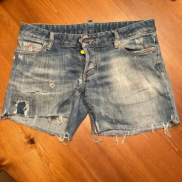 DSQUARED2 Cutoff Denim Shirts - Picture 1 of 4
